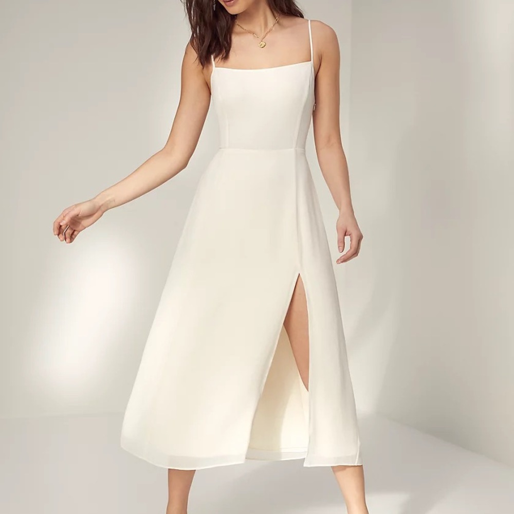 Aritzia Wilfred Destination Dress - Navy
